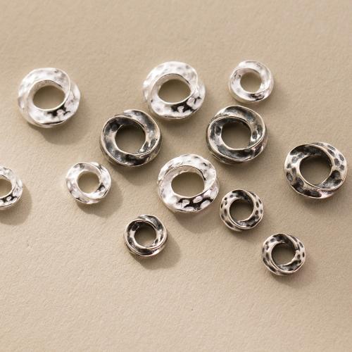 Spacer Beads Jewelry, 925 Sterling Silver, Antique finish, DIY & different size for choice, more colors for choice, Sold By PC