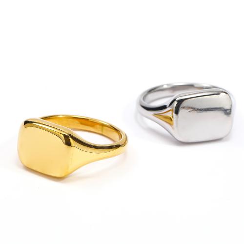 Пальцевидное Кольцо Титановой Стали, титан, ювелирные изделия моды & разный размер для выбора & Женский, Много цветов для выбора, продается PC