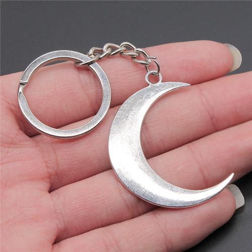 Zinc Alloy Key Clasp with Iron Moon plated fashion jewelry nickel lead & cadmium free Sold By PC