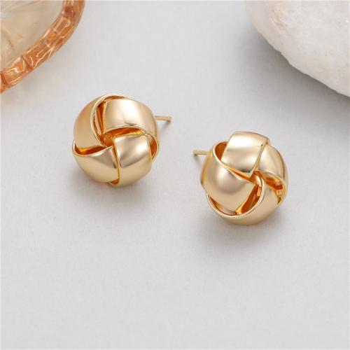 Brass Stud Earring, plated, fashion jewelry & for woman, more colors for choice, nickel, lead & cadmium free, Sold By Pair
