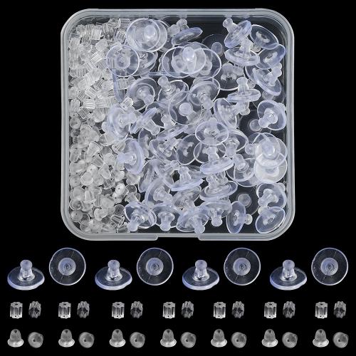 DIY Jewelry Supplies, Plastic, with Silicone, Cloud, for woman, 300PCs/Box, Sold By Box