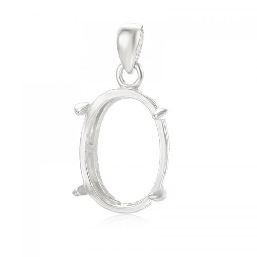 925 Sterling Silver Pendant Bail, DIY & different size for choice, nickel, lead & cadmium free, Sold By PC