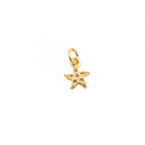 Brass Jewelry Pendants Star fashion jewelry & for woman golden nickel lead & cadmium free Sold By PC