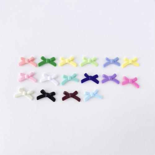 Acrylic Jewelry Beads, Bowknot, DIY, more colors for choice, 34x20mm, Approx 400PCs/Bag, Sold By Bag