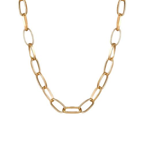 Zinklegierung Schmuck Halskette, plattiert, Modeschmuck & unisex, keine, frei von Nickel, Blei & Kadmium, Länge:ca. 51-60 cm, verkauft von PC