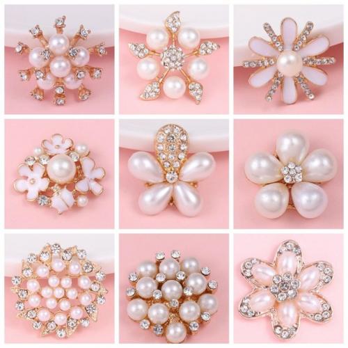 Mobile Phone DIY Decoration, Tibetan Style, with Plastic Pearl, Flower, plated, different styles for choice & for woman & with rhinestone, nickel, lead & cadmium free, Hole:Approx 3.5mm, Sold By PC