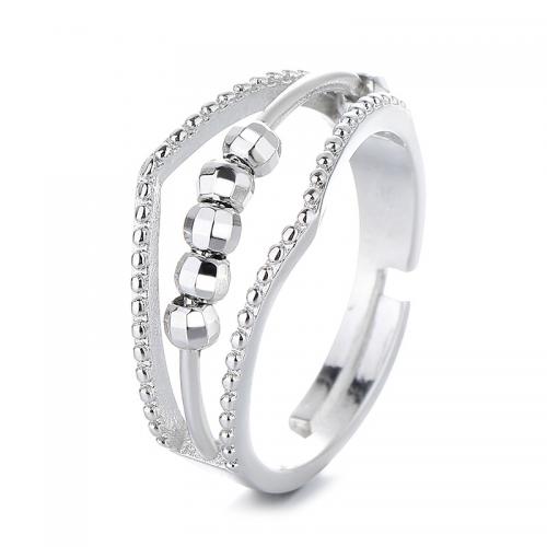 Mässing Finger Ring, mode smycken & olika stilar för val & för kvinna, nickel, bly och kadmium gratis, Storlek:7, Säljs av PC