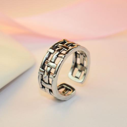 Brass δάχτυλο του δακτυλίου, Ορείχαλκος, κοσμήματα μόδας & για τη γυναίκα & κοίλος, νικέλιο, μόλυβδο και κάδμιο ελεύθεροι, Μέγεθος:7, Sold Με PC