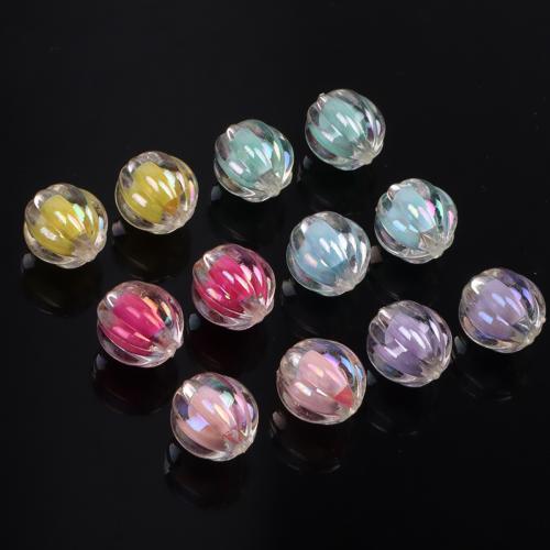 Plated Acrylic Beads colorful plated DIY  Approx Sold By Bag