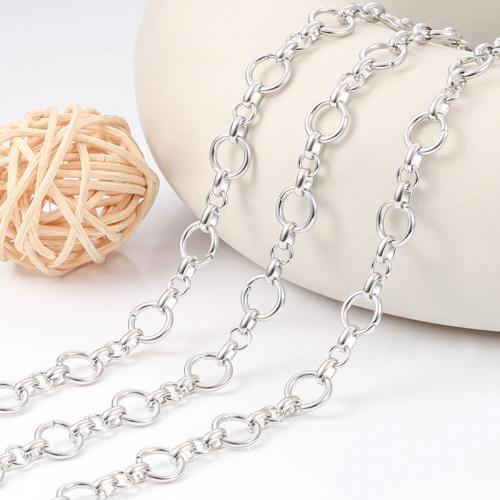 Stainless Steel Necklace Chain, 304 Stainless Steel, DIY, nickel, lead & cadmium free, Sold By m