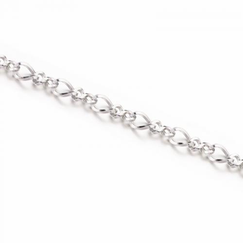 Stainless Steel Necklace Chain, 304 Stainless Steel, electrolyzation, DIY & different size for choice, nickel, lead & cadmium free, Approx 5m/Bag, Sold By Bag