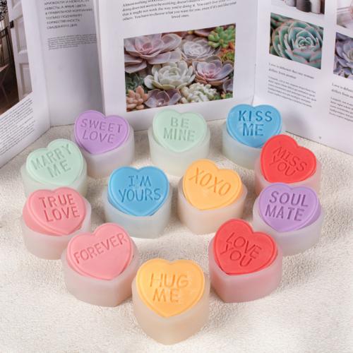 DIY Epoxy Mold Set, Silicone, Heart, different styles for choice, Sold By PC