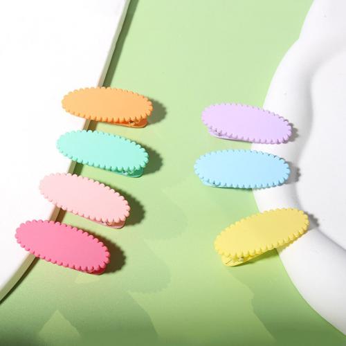 Alligator Hair Clip, Resin, stoving varnish, Girl, more colors for choice, 40x17mm, Sold By PC