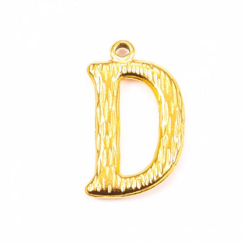 Stainless Steel Letter Pendants 304 Stainless Steel Alphabet Letter high quality plated DIY nickel lead & cadmium free Sold By PC