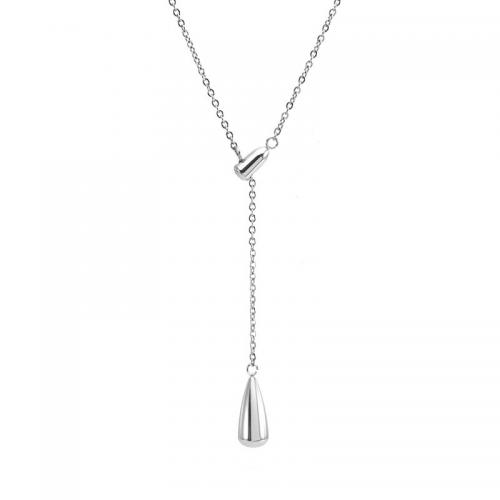 Edelstahl Schmuck Halskette, 304 Edelstahl, Modeschmuck & für Frau, keine, Länge:ca. 45 cm, verkauft von PC
