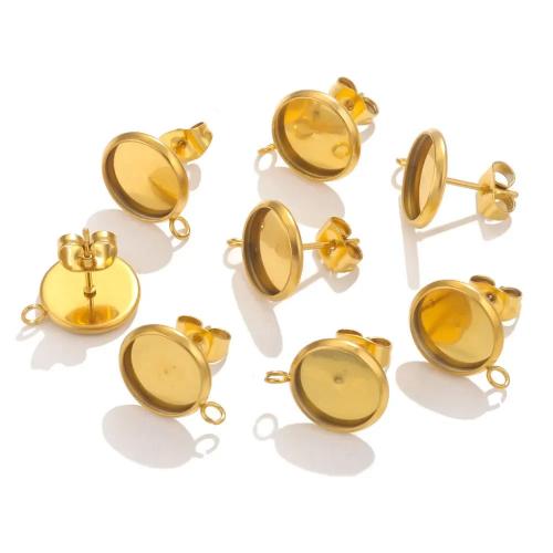 Stainless Steel Earring Drop Component, Vacuum Ion Plating, DIY & different size for choice, more colors for choice, Sold By PC