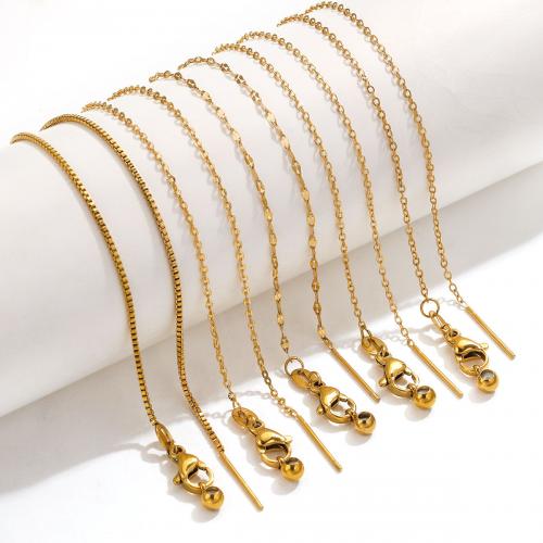 Stainless Steel Jewelry Bracelet 304 Stainless Steel DIY Length Approx 21 cm Sold By Bag