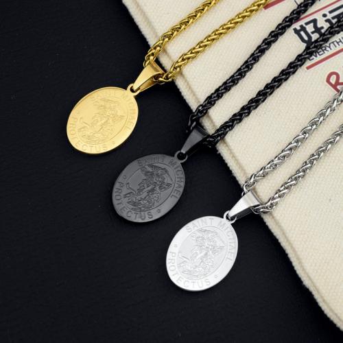 Titanium Steel Necklace fashion jewelry & Unisex Sold Per Approx 60 cm Strand