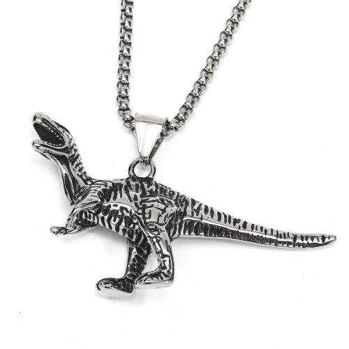 Jewelry Sets, Titanium Steel, Dinosaur, plated, Unisex & different styles for choice, more colors for choice, Sold By PC