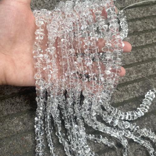 Natural Clear Quartz Beads Nuggets DIY & faceted clear Sold Per Approx 40 cm Strand