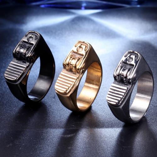 Stainless Steel Finger Ring, 304 Stainless Steel, fashion jewelry & different size for choice & for man, more colors for choice, Sold By PC