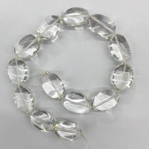 Naturlige klar kvarts perler, Clear Quartz, du kan DIY & forskellig størrelse for valg, klar, Solgt Per Ca. 40 cm Strand