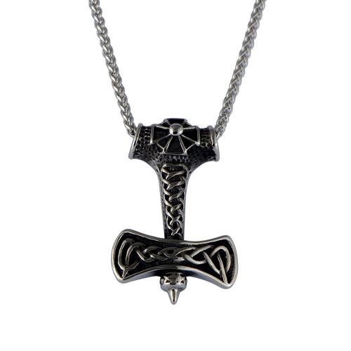 Stainless Steel Jewelry Necklace 304 Stainless Steel Axe fashion jewelry & for man Sold By PC