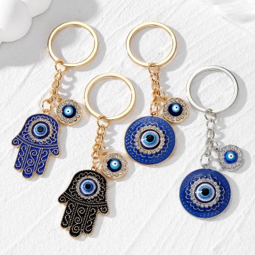 Tibetan Style Key Clasp, plated, fashion jewelry & different designs for choice & enamel & with rhinestone, more colors for choice, nickel, lead & cadmium free, Sold By PC