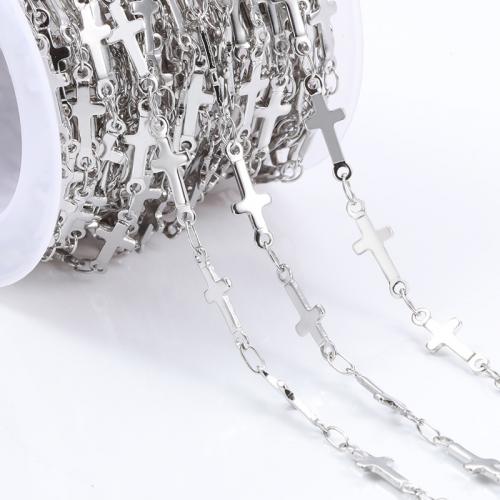 Stainless Steel Necklace Chain, 304 Stainless Steel, electrolyzation, DIY, nickel, lead & cadmium free, Approx 2m/Bag, Sold By Bag