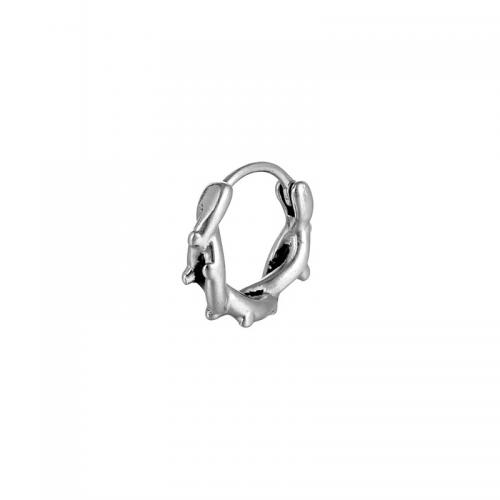 Titan Stahl Ohrring, Titanstahl, plattiert, Modeschmuck, keine, 16x14mm, verkauft von PC