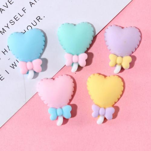 Mobile Phone DIY Decoration, Resin, Balloon, more colors for choice, 18x25mm, Approx 10PCs/Bag, Sold By Bag