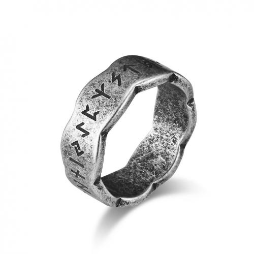 Titan Edelstahl Ringe, Titanstahl, poliert, unisex & verschiedene Größen vorhanden & Emaille, keine, verkauft von PC