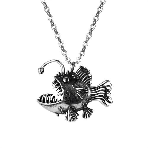 Fashion Stainless Steel Jewelry Sets 304 Stainless Steel Fish polished Unisex original color Sold By PC