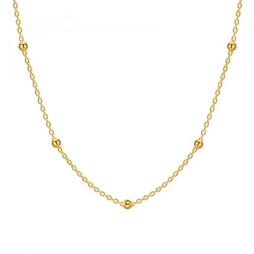 Edelstahl Schmuck Halskette, 304 Edelstahl, mit Verlängerungskettchen von 5cm, Modeschmuck & für Frau, keine, Länge ca. 40 cm, verkauft von PC