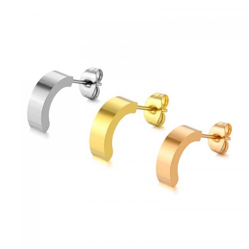 Stainless Steel Stud Earrings 316L Stainless Steel fashion jewelry & for woman Sold By PC