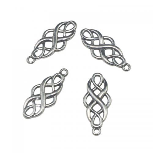 Stainless Steel Pendants, 304 Stainless Steel, polished, DIY, original color, 33x13mm, Sold By PC