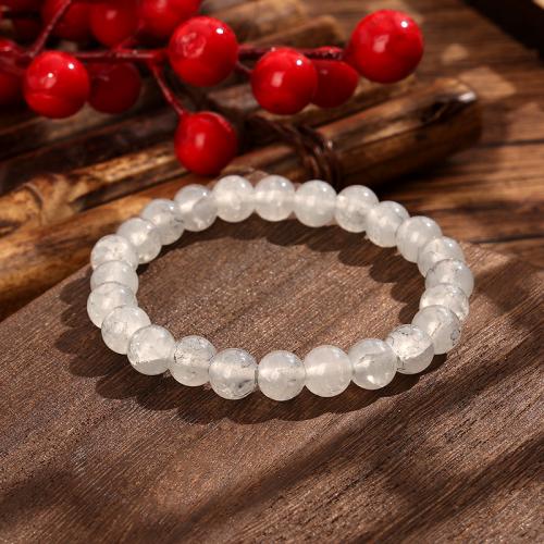 Glass Beads Bracelet Round fashion jewelry & for woman Length Approx 18 cm Sold By PC