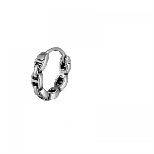 Titanio Acciaio Orecchini, Titantium acciaio, placcato, gioielli di moda, argento, 16x16mm, Venduto da PC