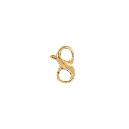 Brass Lobster Clasp, 18K gold plated, fashion jewelry & DIY, nickel, lead & cadmium free, 8.50x13x3mm, Sold By PC