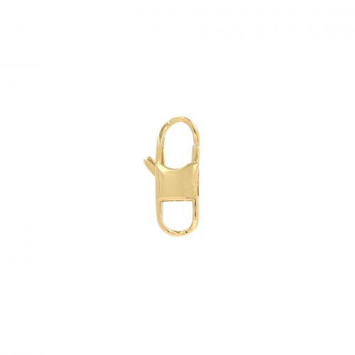 Brass Lobster Clasp, 18K gold plated, fashion jewelry & DIY, nickel, lead & cadmium free, 10.80x23x4mm, Sold By PC