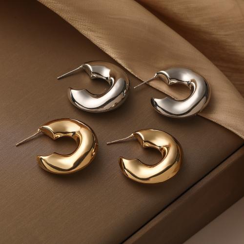 Brass Stud Earring plated for woman nickel lead & cadmium free Sold By Pair