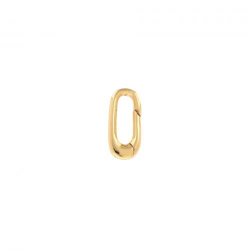 Brass Snap Clasp 18K gold plated fashion jewelry & DIY nickel lead & cadmium free Sold By PC