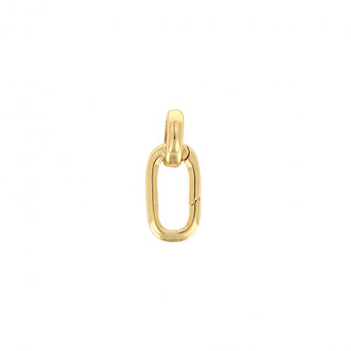 Brass Jewelry Clasps 18K gold plated fashion jewelry & DIY nickel lead & cadmium free Sold By PC