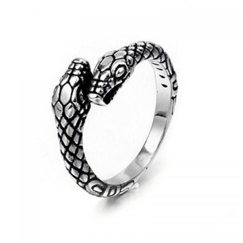 Brass Finger Ring Snake plated fashion jewelry & Unisex original color nickel lead & cadmium free Inner mm mm. Sold By PC