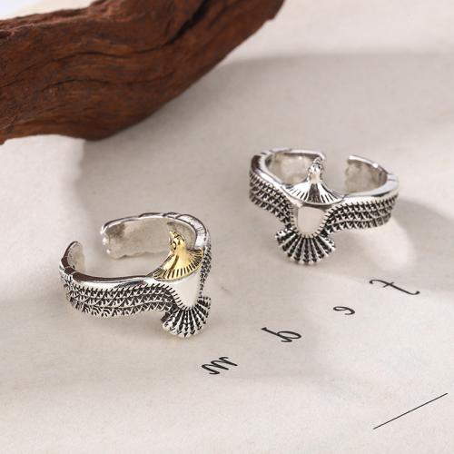 Brass Finger Ring Eagle plated fashion jewelry & for woman nickel lead & cadmium free Diameter :17mm width :16mm. Sold By PC