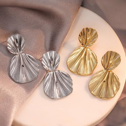Brass Drop Earring, fashion jewelry & for woman, more colors for choice, nickel, lead & cadmium free, 28x45mm, Sold By Pair