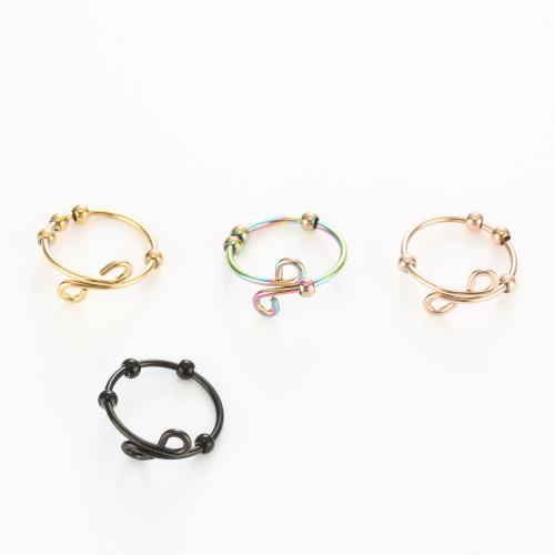 Ring Finger Titantium stali, biżuteria moda & dla obu płci, dostępnych więcej kolorów, sprzedane przez PC