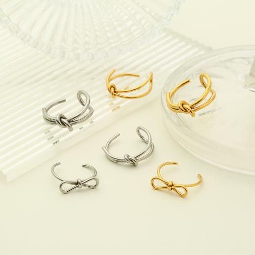 Vinger Ring in edelstaal, 304 roestvrij staal, mode sieraden & uniseks & verschillende stijlen voor de keuze, meer kleuren voor de keuze, Verkocht door PC