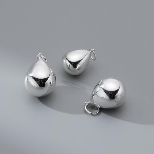 Кулоны из серебра, Серебро 925 пробы, DIY & разный размер для выбора, серебряный, продается PC