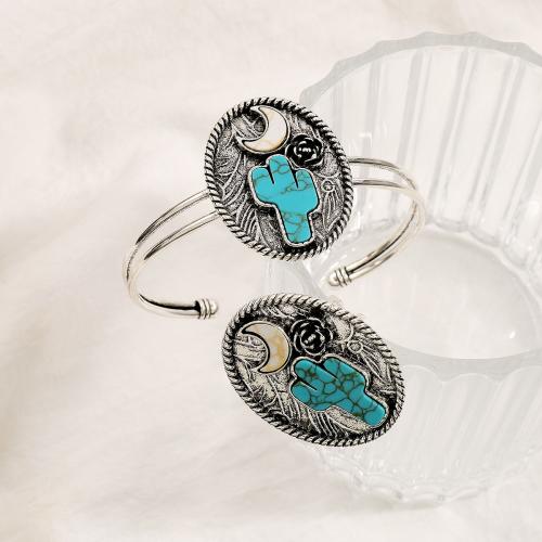 Tibetan Style Jewelry Sets, with Turquoise, silver color plated, fashion jewelry & for woman, nickel, lead & cadmium free, Sold By PC